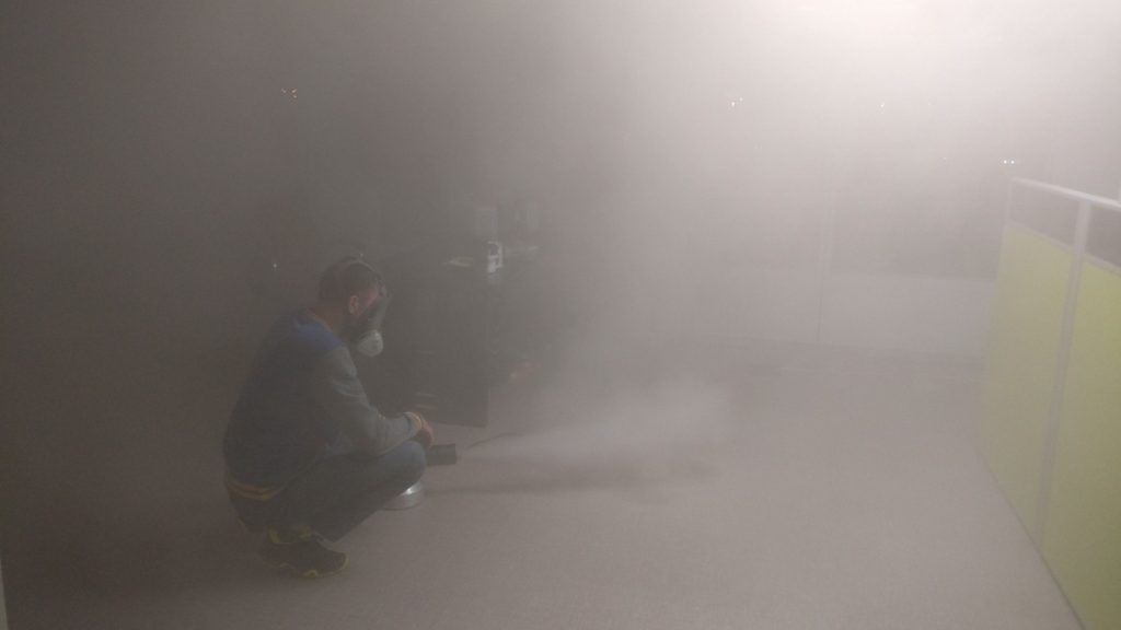 Сухой туман от запахов. Обработка сухим туманом в Симферополе.